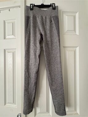 Gymshark Gray Heather Seamless Leggings